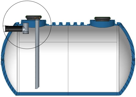 Fosse double paroi Rikutec 5000L &agrave; vidanger
